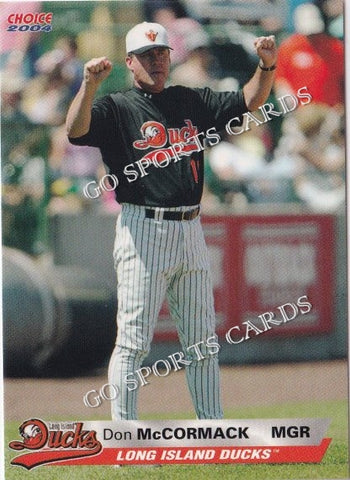 2004 Long Island Ducks Don McCormack