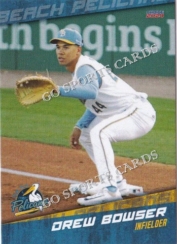 2024 Myrtle Beach Pelicans Drew Bowser