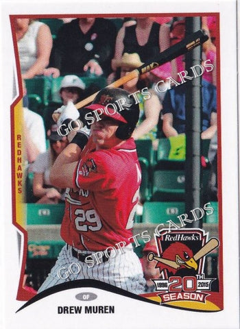 2015 Fargo Moorhead RedHawks Drew Muren