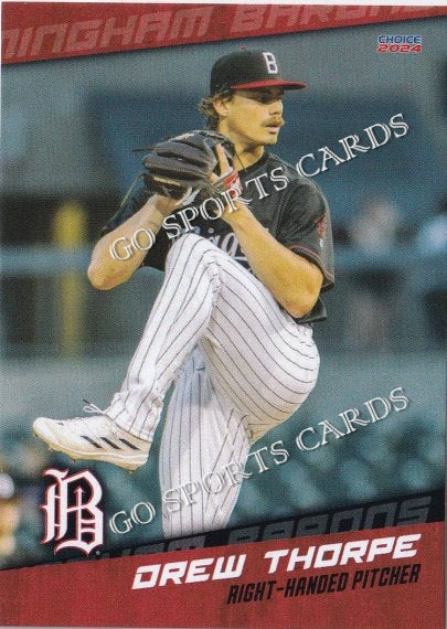 2024 Birmingham Barons Drew Thorpe