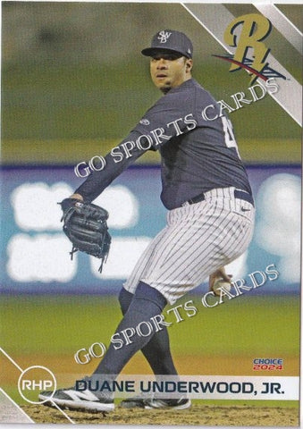2024 Scranton Wilkes Barre RailRiders Duane Underwood Jr