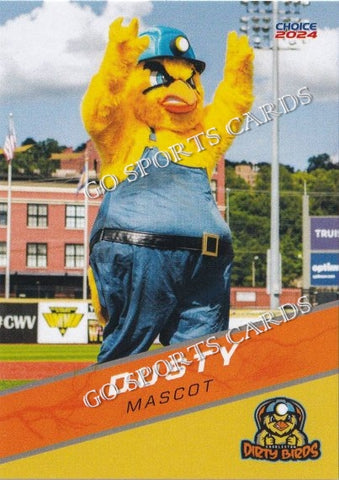 2024 Charleston Dirty Birds Dusty Mascot