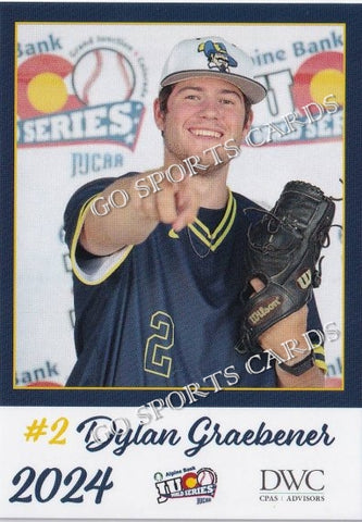 2024 Johnson County Community College Cavaliers JUCO Dylan Graebener