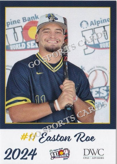 2024 Johnson County Community College Cavaliers JUCO Easton Roe