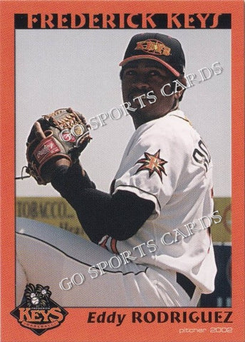 2002 Frederick Keys Eddy Rodriguez