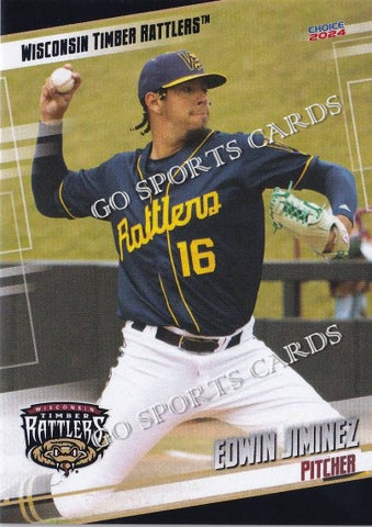 2024 Wisconsin Timber Rattlers Edwin Jimenez