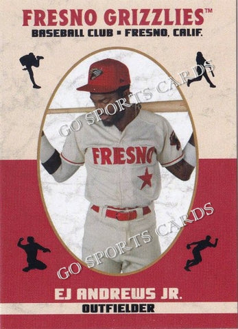 2024 Fresno Grizzlies EJ Andrews Jr