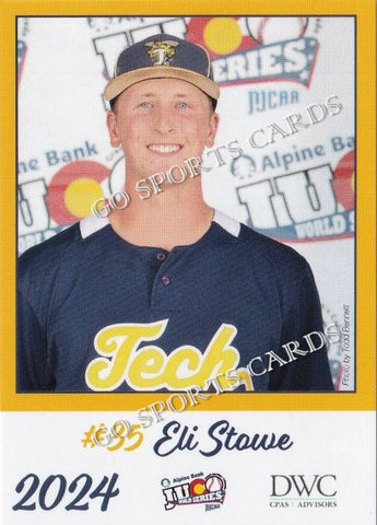 2024 Florence Darlington Technical College Stingers JUCO Eli Stowe