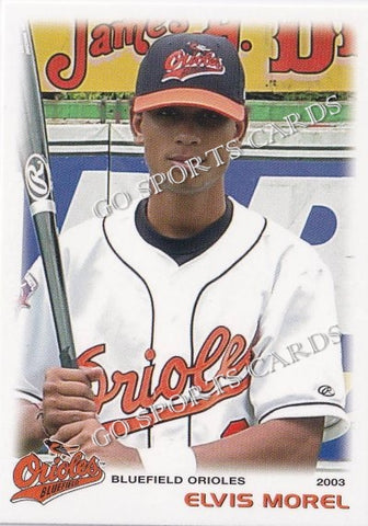 2003 Bluefield Orioles Elvis Morel