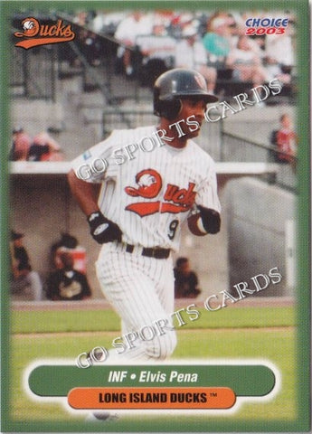 2003 Long Island Ducks Elvis Pena
