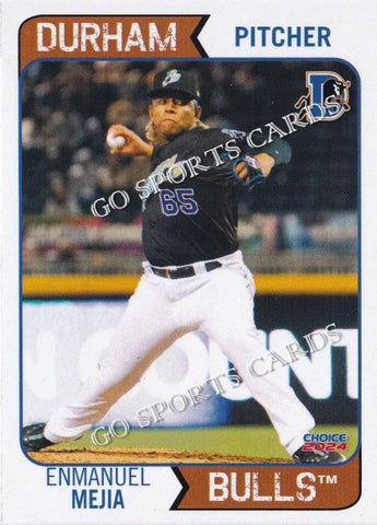 2024 Durham Bulls Enmanuel Mejia