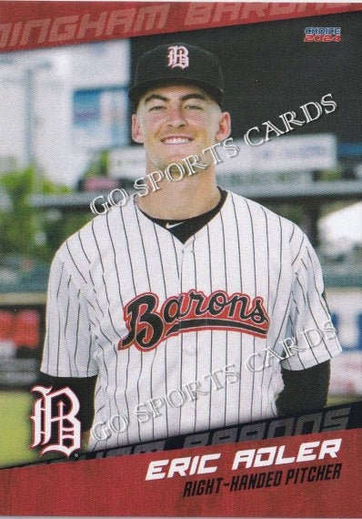 2024 Birmingham Barons Eric Adler