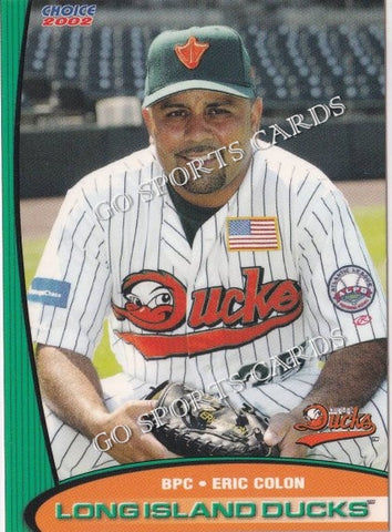 2002 Long Island Ducks Eric Colon