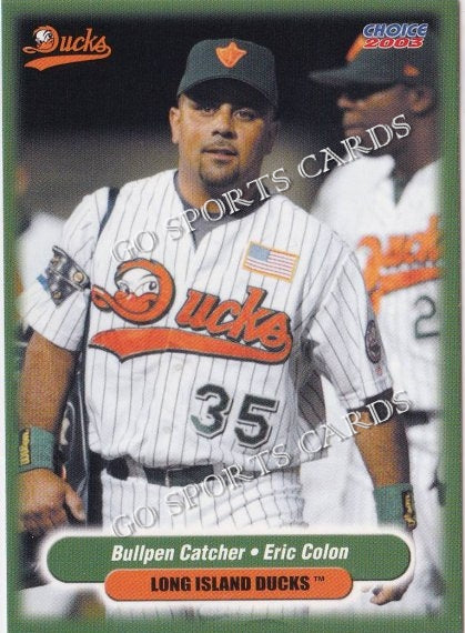 2003 Long Island Ducks Eric Colon