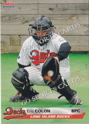 2004 Long Island Ducks Eric Colon