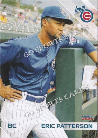 2024 Iowa Cubs Eric Patterson