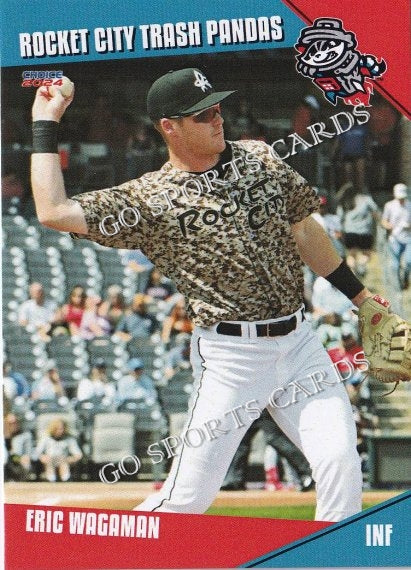2024 Rocket City Trash Pandas Eric Wagaman