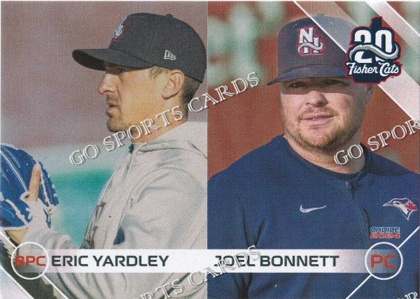 2024 New Hampshire Fisher Cats Eric Yardley Joel Bonnett