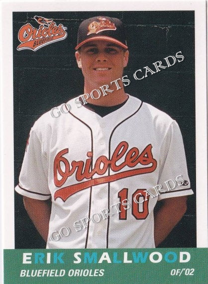 2002 Bluefield Orioles Erik Smallwood