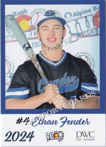 2024 Crowder College Roughriders JUCO Ethan Fender