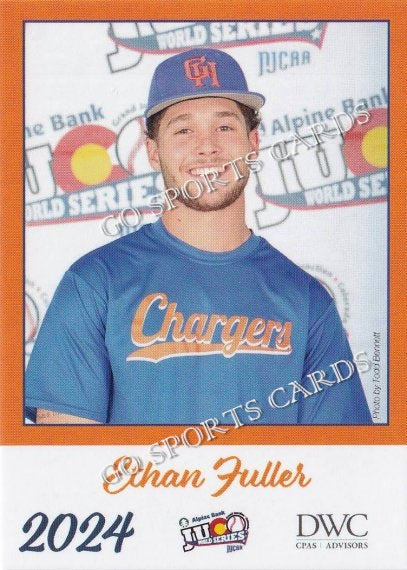 2024 Georgia Highlands College Chargers JUCO Ethan Fuller
