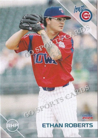 2024 Iowa Cubs Ethan Roberts