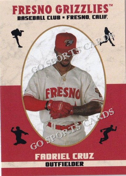 2024 Fresno Grizzlies Fadriel Cruz