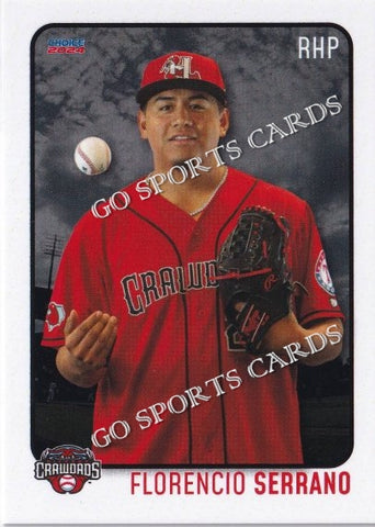 2024 Hickory Crawdads 1st Florencio Serrano