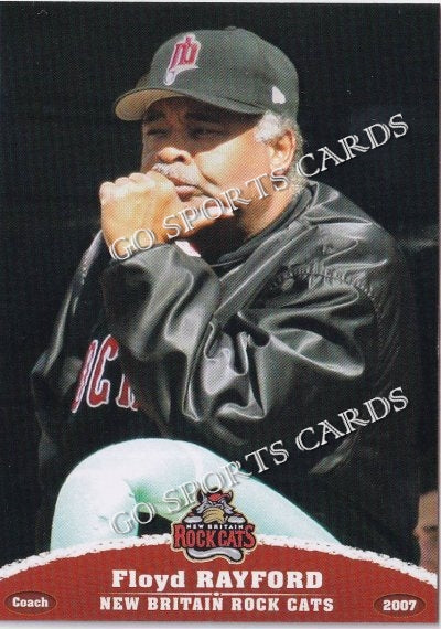 2007 New Britain Rock Cats Floyd Rayford