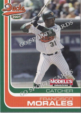 2001 Long Island Ducks Francisco Morales