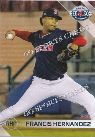 2024 Salem Red Sox Francis Hernandez