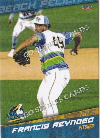 2024 Myrtle Beach Pelicans Francis Reynoso