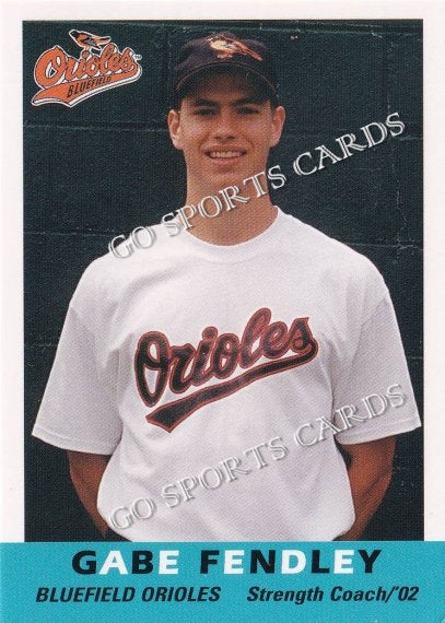 2002 Bluefield Orioles Gabe Fendley