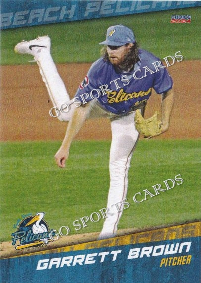 2024 Myrtle Beach Pelicans Garrett Brown