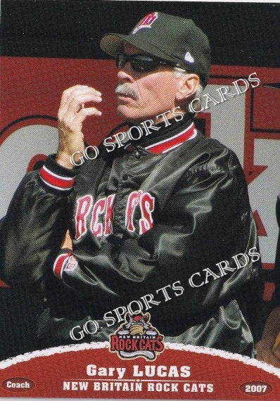 2007 New Britain Rock Cats Gary Lucas