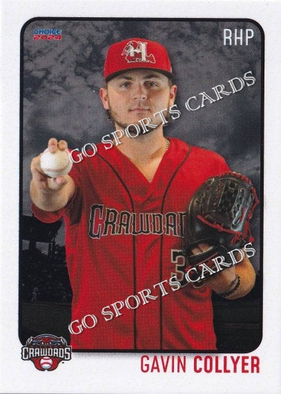 2024 Hickory Crawdads 1st Gavin Collyer