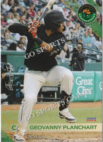 2024 Greensboro Grasshoppers Geovanny Planchart
