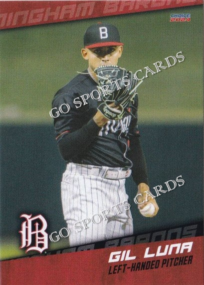 2024 Birmingham Barons Gil Luna