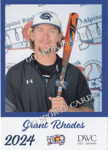 2024 Crowder College Roughriders JUCO Grant Rhodes