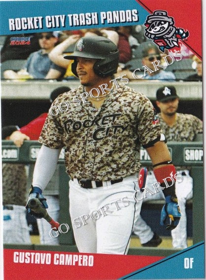 2024 Rocket City Trash Pandas Gustavo Campero