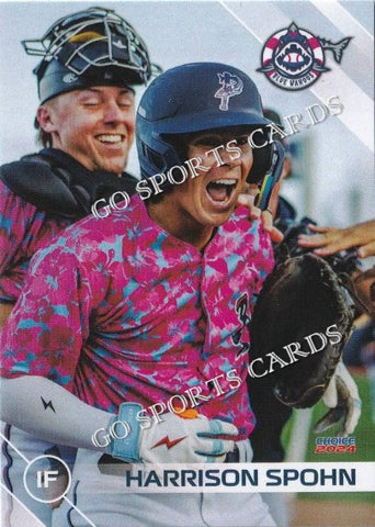 2024 Pensacola Blue Wahoos Harrison Spohn