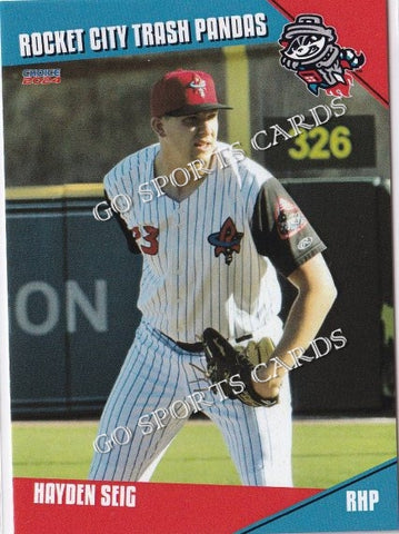 2024 Rocket City Trash Pandas Hayden Seig