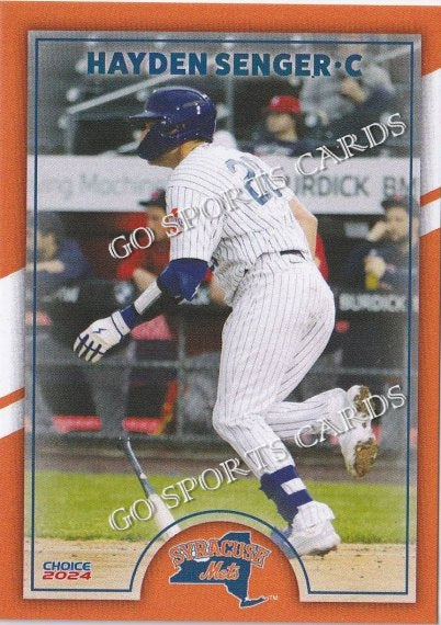 2024 Syracuse Mets Hayden Senger