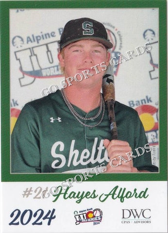 2024 Shelton State Community College Buccaneers JUCO Hayes Alford