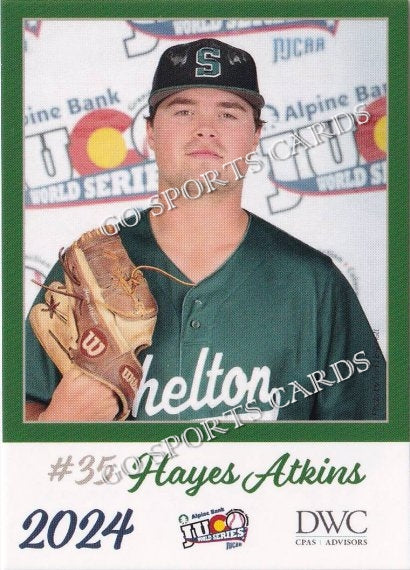 2024 Shelton State Community College Buccaneers JUCO Hayes Atkins