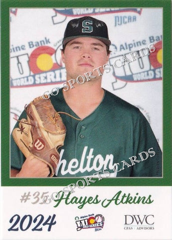 2024 Shelton State Community College Buccaneers JUCO Hayes Atkins