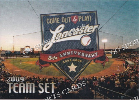 2009 Lancaster Barnstormers Header Checklist
