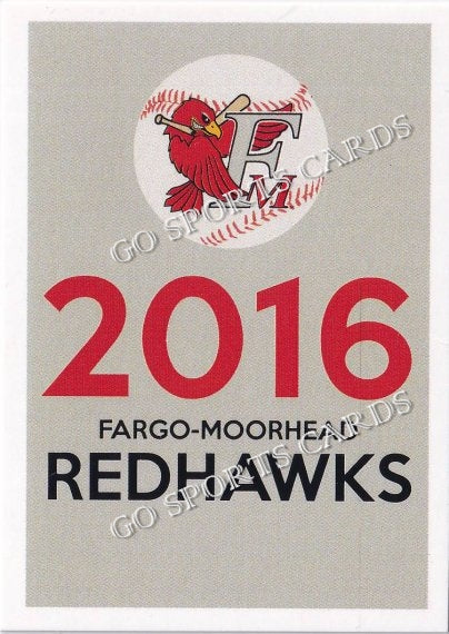 2016 Fargo Moorhead RedHawks Header Checklist