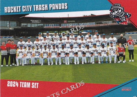 2024 Rocket City Trash Pandas Team Photo Checklist