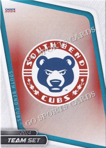 2024 South Bend Cubs Header Checklist